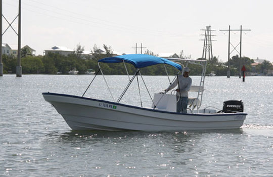Key West 22′ Panga Boat Rental